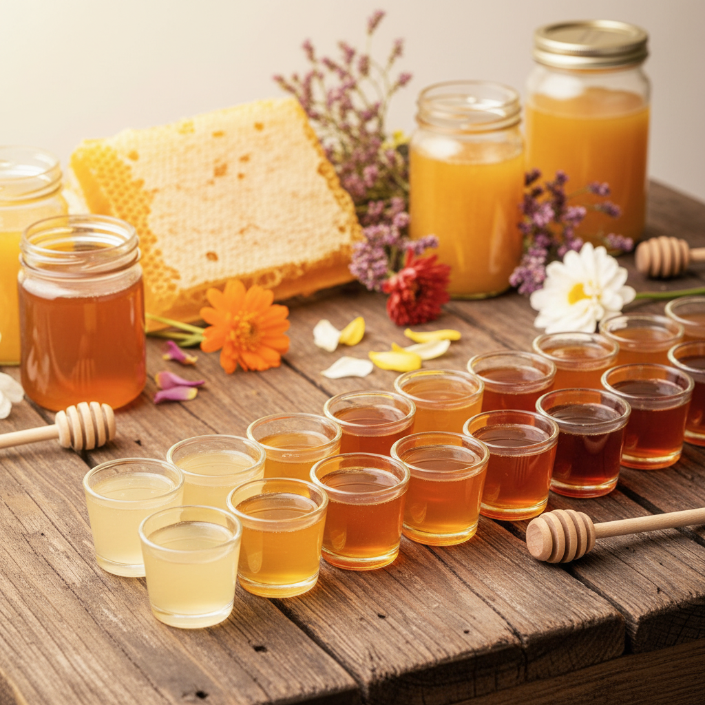 Honey Tasting Table Enhanced